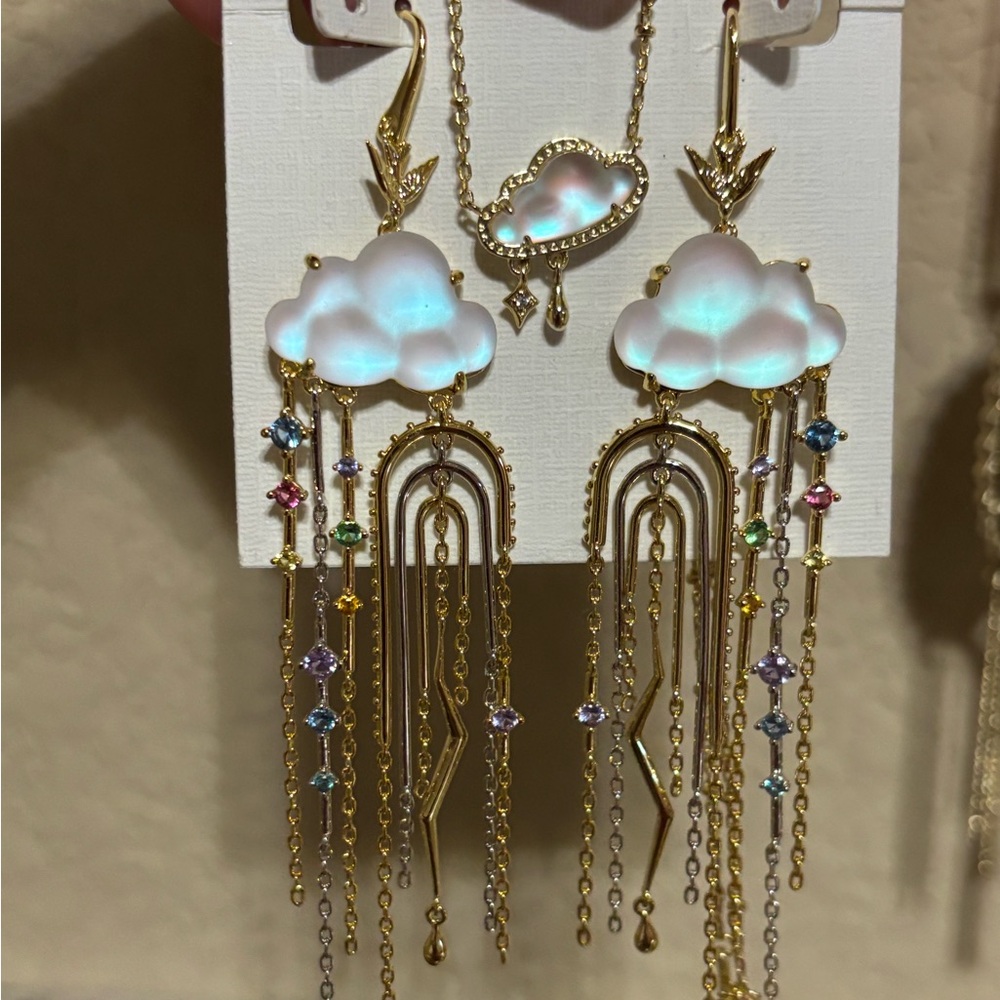 Kendra Scott | Celeste Cloud Earrings & Necklace Set